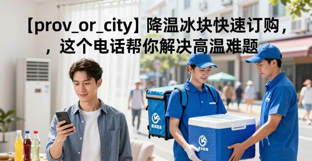 金华降温冰块快速订购，这个电话帮你解决高温难题