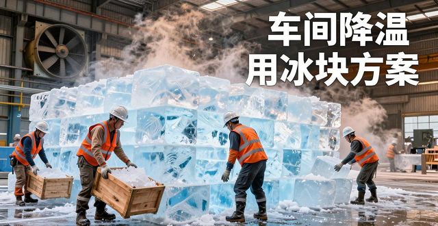 车间降温用冰块靠谱吗？金华高温车间冰墙方案实测