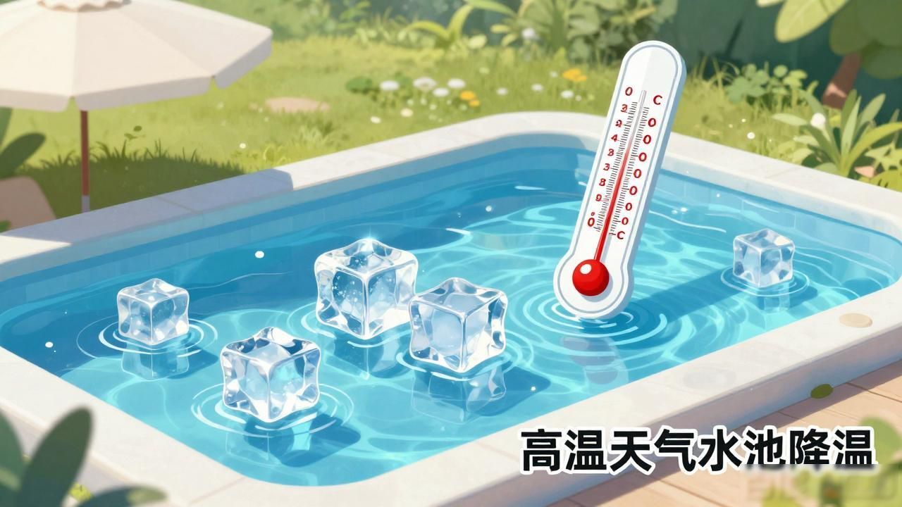 室外泳池水温控制_金华高温水池降温大冰块_高温水池降温大冰块
